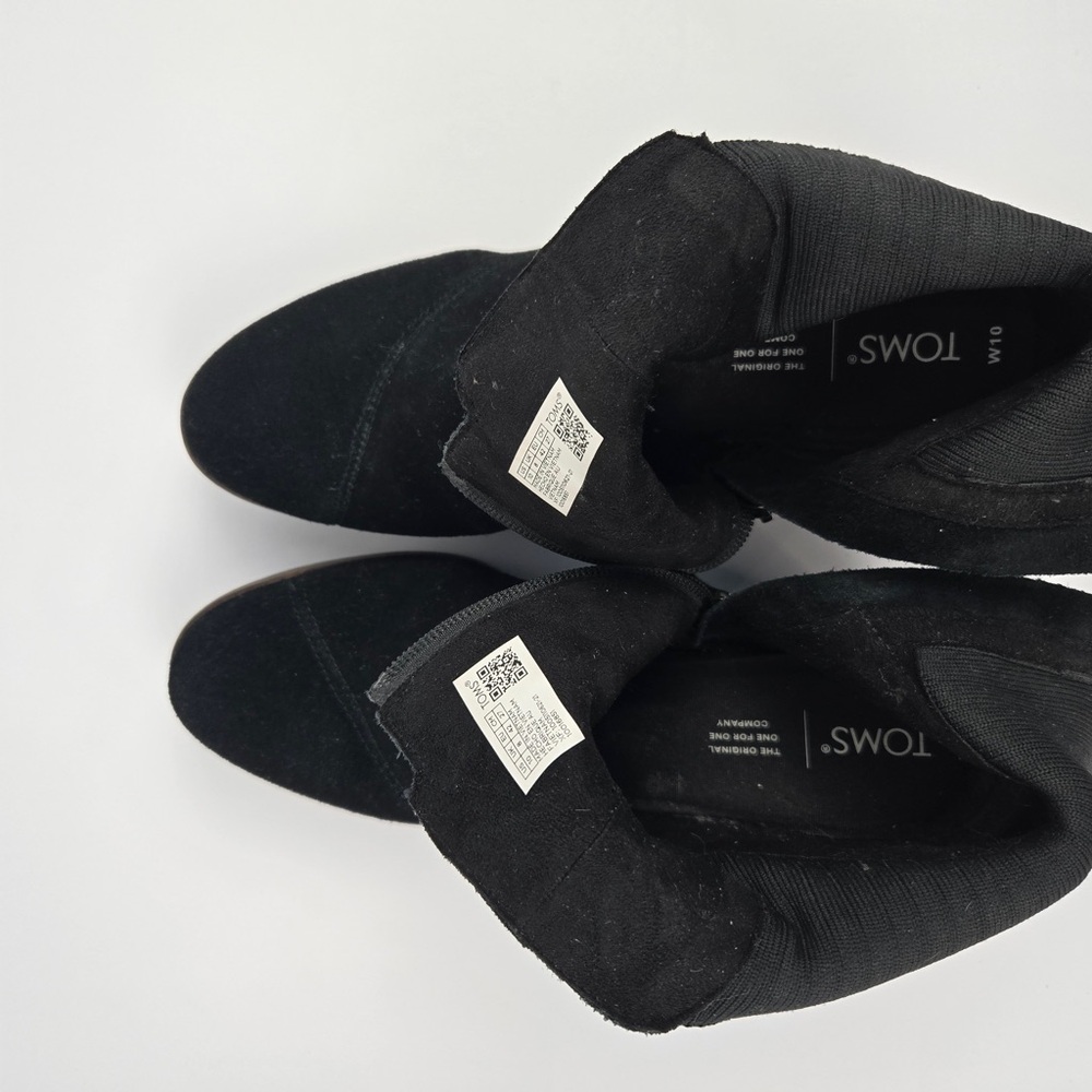 TOMS Women's Elegant Black Booties